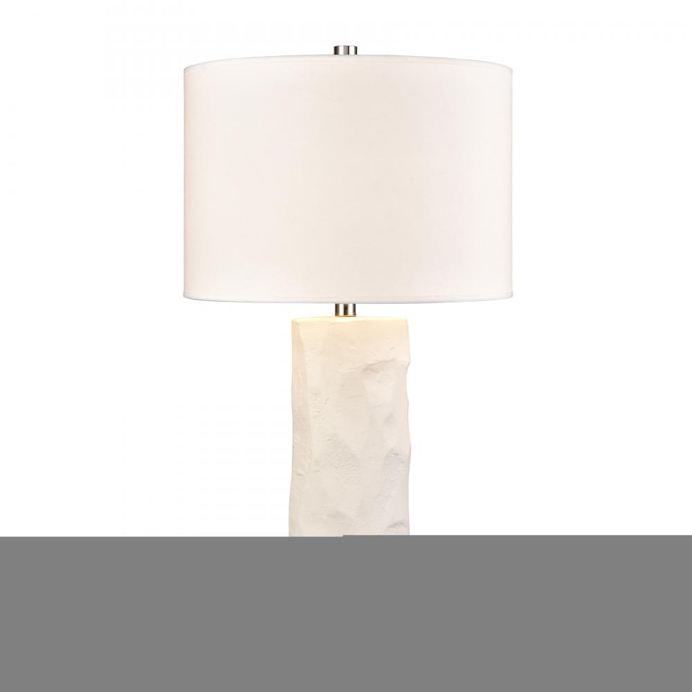 Lore 29'' High 1-Light Table Lamp - Plaster White