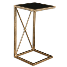 Uttermost 25014 - Uttermost Zafina Gold Accent Table