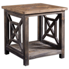 Uttermost 24263 - Uttermost Spiro Reclaimed Wood End Table