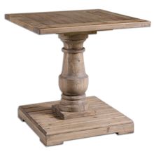 Uttermost 24252 - Uttermost Stratford Pedestal End Table