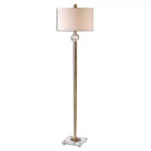 Uttermost 28635-1 - Uttermost Mesita Brass Floor Lamp