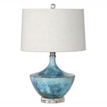 Uttermost 27059-1 - Uttermost Chasida Blue Ceramic Lamp