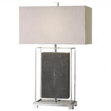 Uttermost 27329-1 - Uttermost Sakana Gray Textured Table Lamp