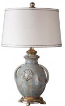 Uttermost 26483 - Uttermost Cancello Blue Glaze Lamp