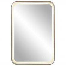 Uttermost 09862 - Uttermost Crofton Lighted Brass Vanity Mirror